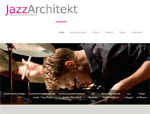 Tablet Screenshot of jazzarchitekt.de